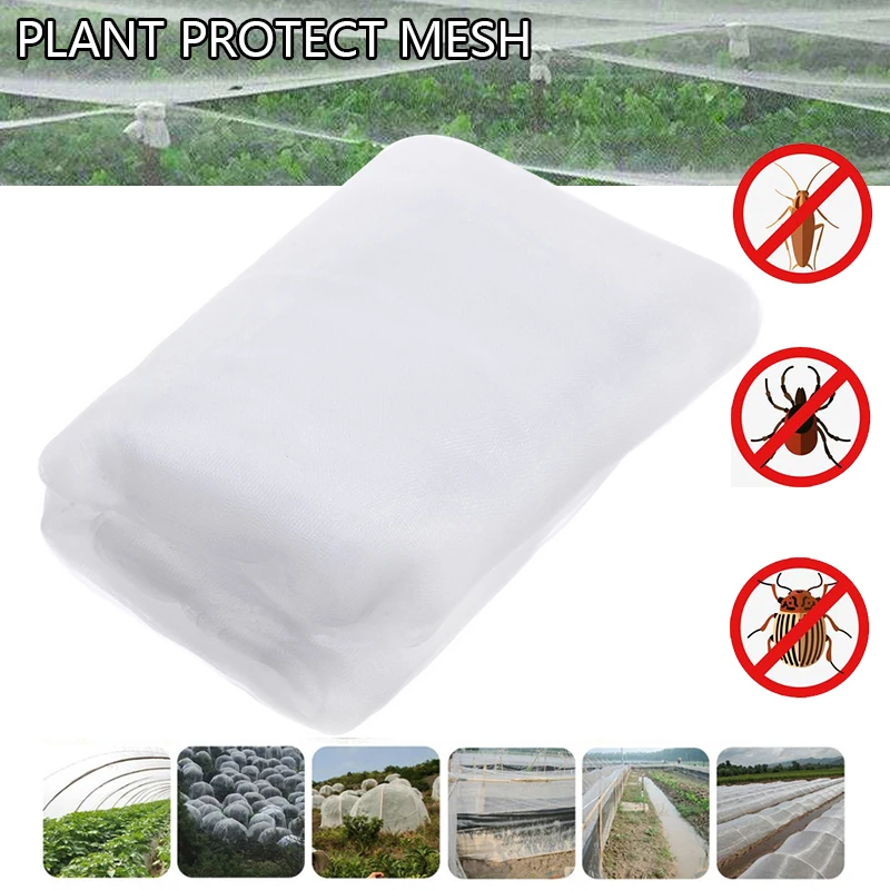 

2.5mx10m/ 2.5mx6m Garden Crops Plant Protect Netting Insect Nets Greenhouse Plant Crops Tools Protecting Melons and Vegetables