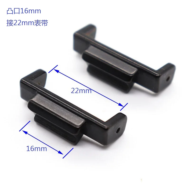 Wholesale 10sets 16mm Stainless Steel Adapter for Casio G-Shock GA-110/100/120 GD-100 DW-5600 5610 Refit Connector Accessories