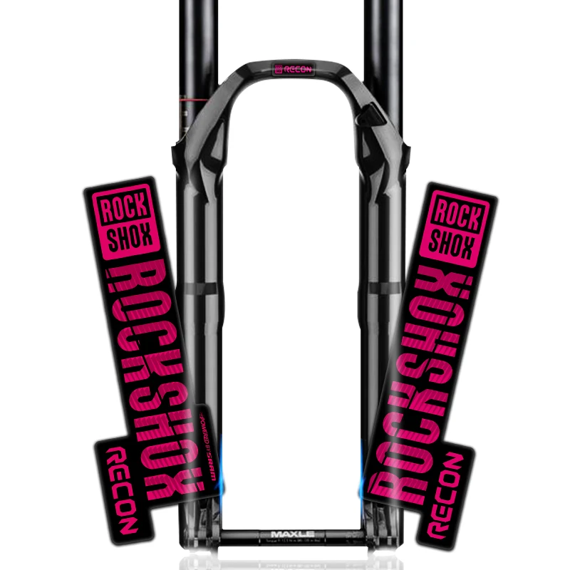 2019 rockshox RECON decals mountain bike front fork stickers MTB bicycle front fork decals RECON stickers