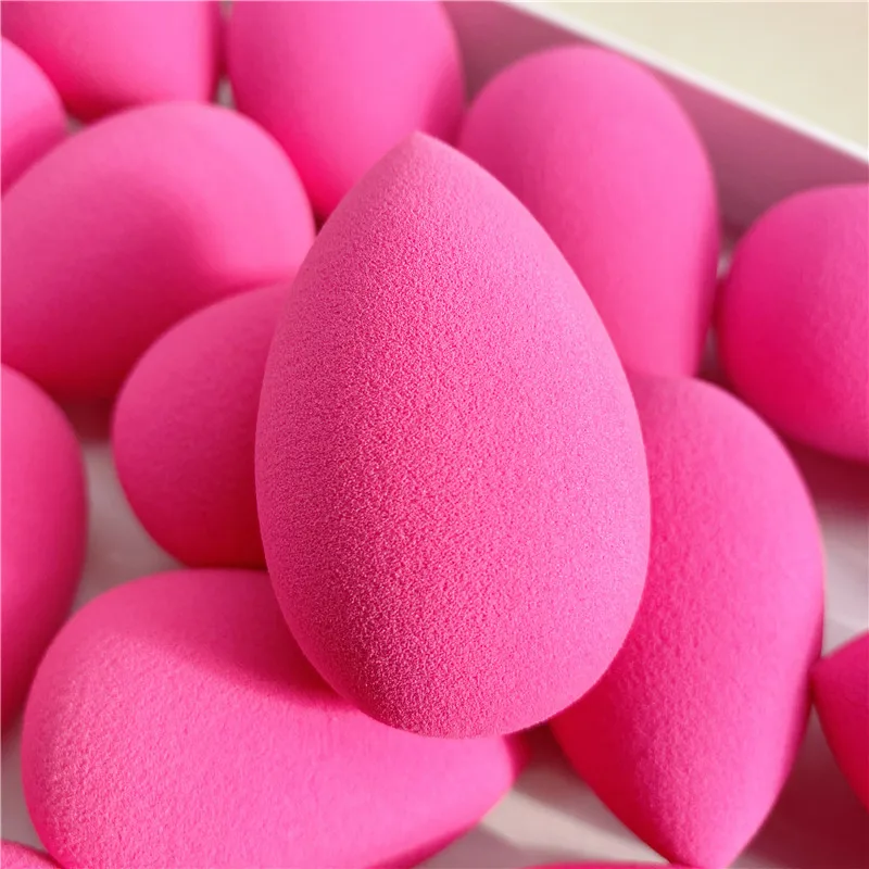 Original Hot PINK Makeup Sponge for Foundation Powder Cream -2Pcs/Set- Soft Latex-Free Flawless Makeup Sponge Blenders