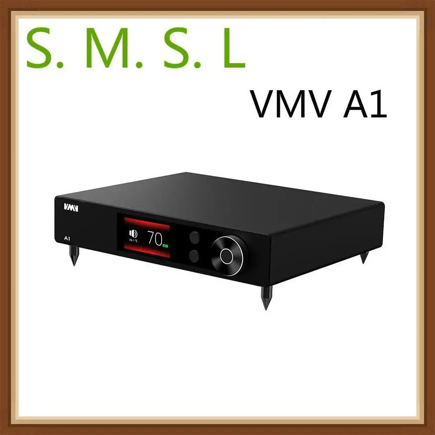 

SMSL A1 High Resolution Power Amplifier Small Delicate Class A AMP RCA Input 6.35 Earphone PGA2311 Powerful Driving Force AMP