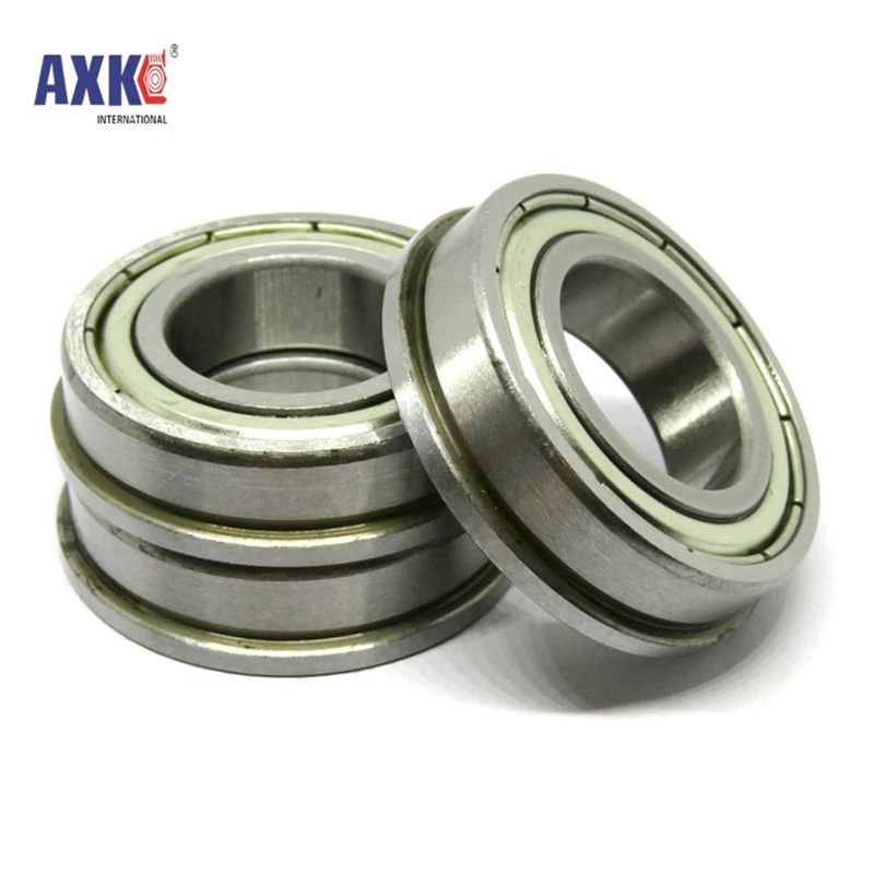 2pcs F6800ZZ F6801ZZ F6802ZZ F6803ZZ F6804ZZ F6805ZZ 25x37x7mm Flange Thin Wall Ball Bearing Metal Shielded Flanged Bearings