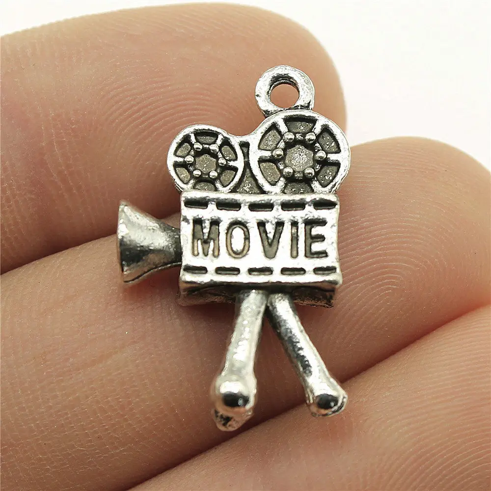 Wholesale Jewelry Lots Photo Camera Charms Craft Supplies Accessories Materials For Crafts 20 Pieces