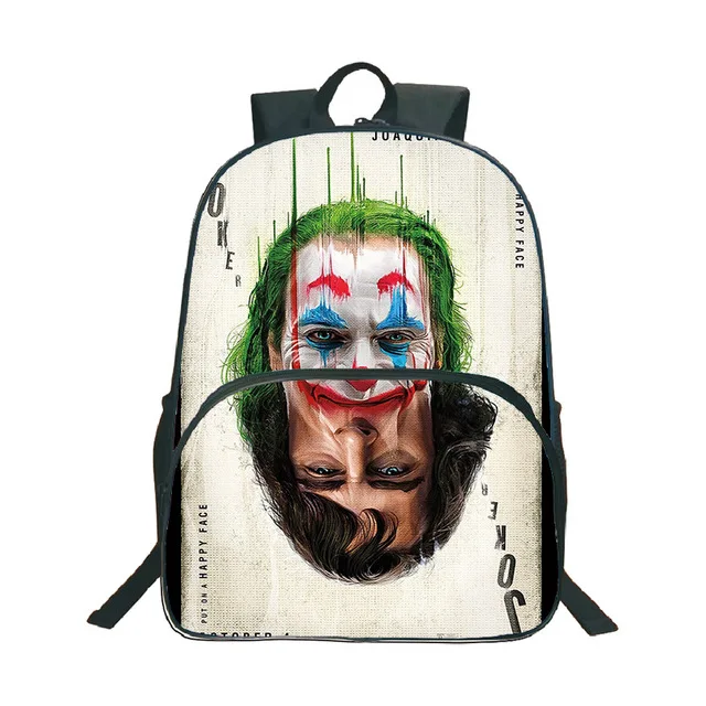 Fashion Joker Backpack Fashion Popular Pattern Schoolbag Teens Daily Backpack Students Boys Girls mochila escolar