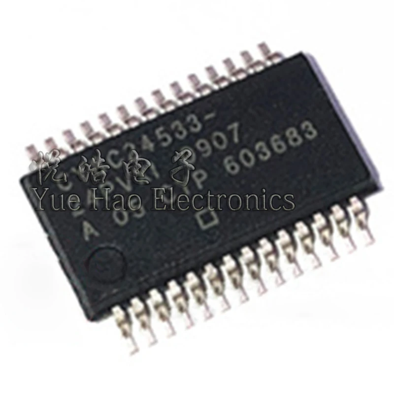 10PCS CY8C24533-24PVXI CY CY8 CY8C CY8C24533 CY8C24533-24 IC MCU FLASH SSOP-28 Chip