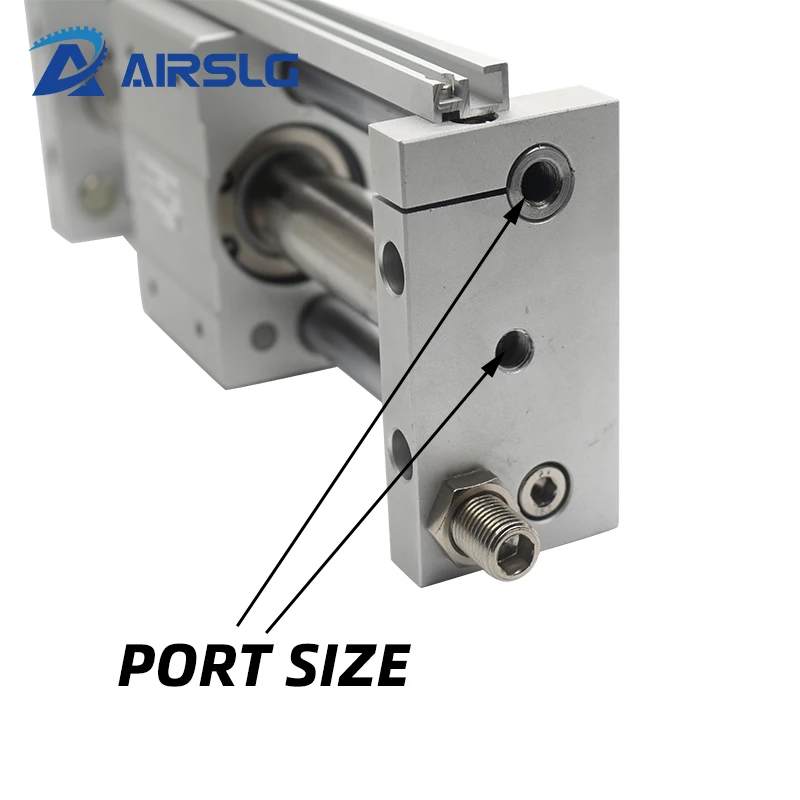 AFR Marke Magnetkupplung Typ Führungsschiene Schieber Stangenloser Zylinder CY1L10-100 CY1L15-200 CY1L20-300 CY1L25-400 CY1L32-500 CY1L40 – Detail 7