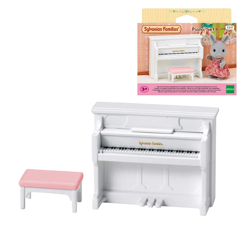 Sylvanian Families Dollhouse Playset Piano Set Furniture Accessories Gift Girl Toy No Figure New in Box 5147