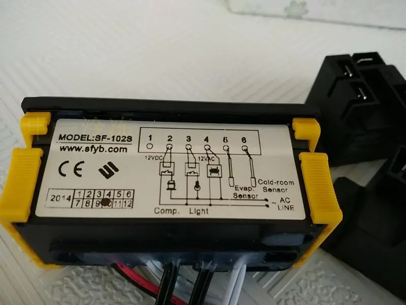 SF-102S Electronic Temperature Controller Temperature Controller Freezer Defrosting -43-45