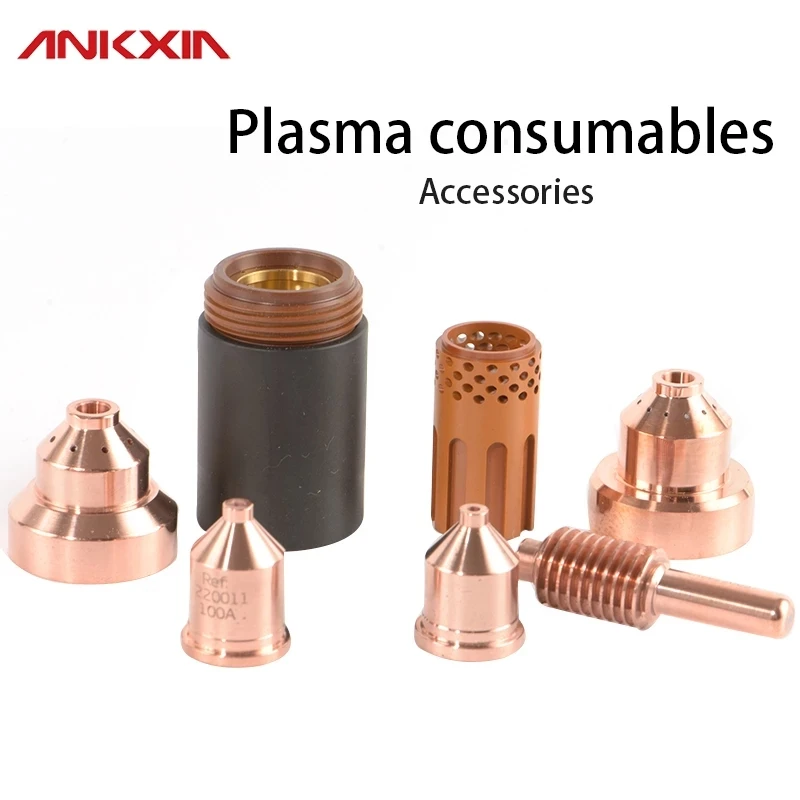 Materiali di consumo al Plasma Shield 120930 220047 120928 220048 ugello 120927 220011 elettrodo 120926 220037 anello di turbolenza 120925 220051