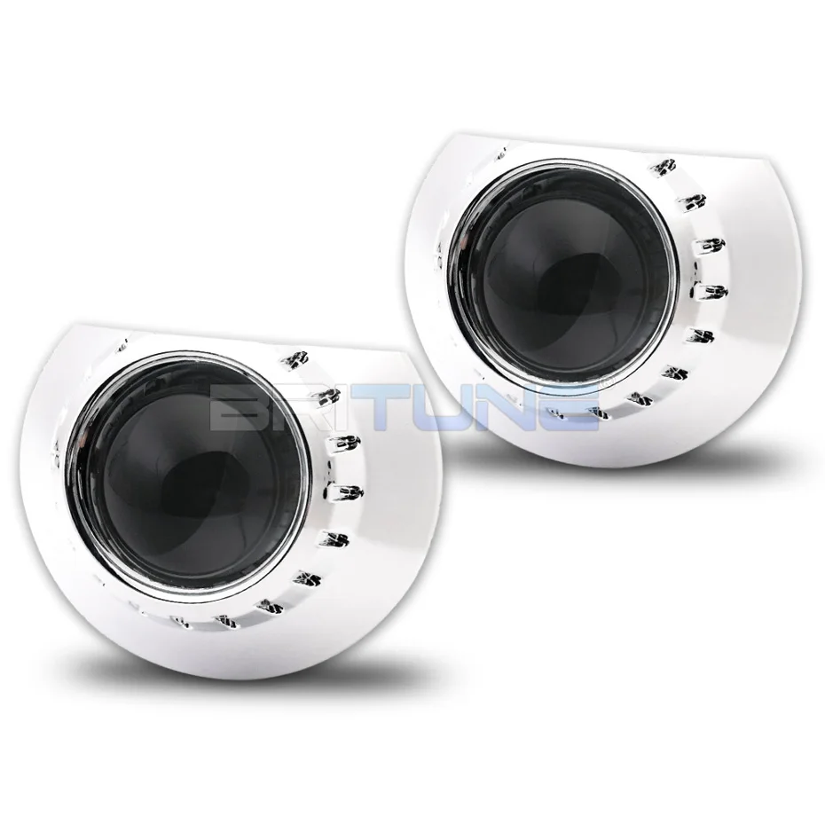 HID Projector Lens For BMW 3 E46 Retrofit ZKW Bi-xenon Headlights D2S HID LED Lights Tuning Replacement Kit Accessories DIY