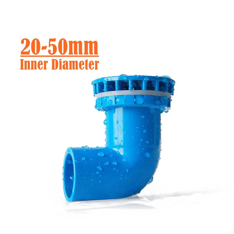 1 pcs L Type PVC Pipe Connectors Thicken Fish Tank Drain Pipe Joints Garden Irrigation Water Supply Tube Drainage Parts