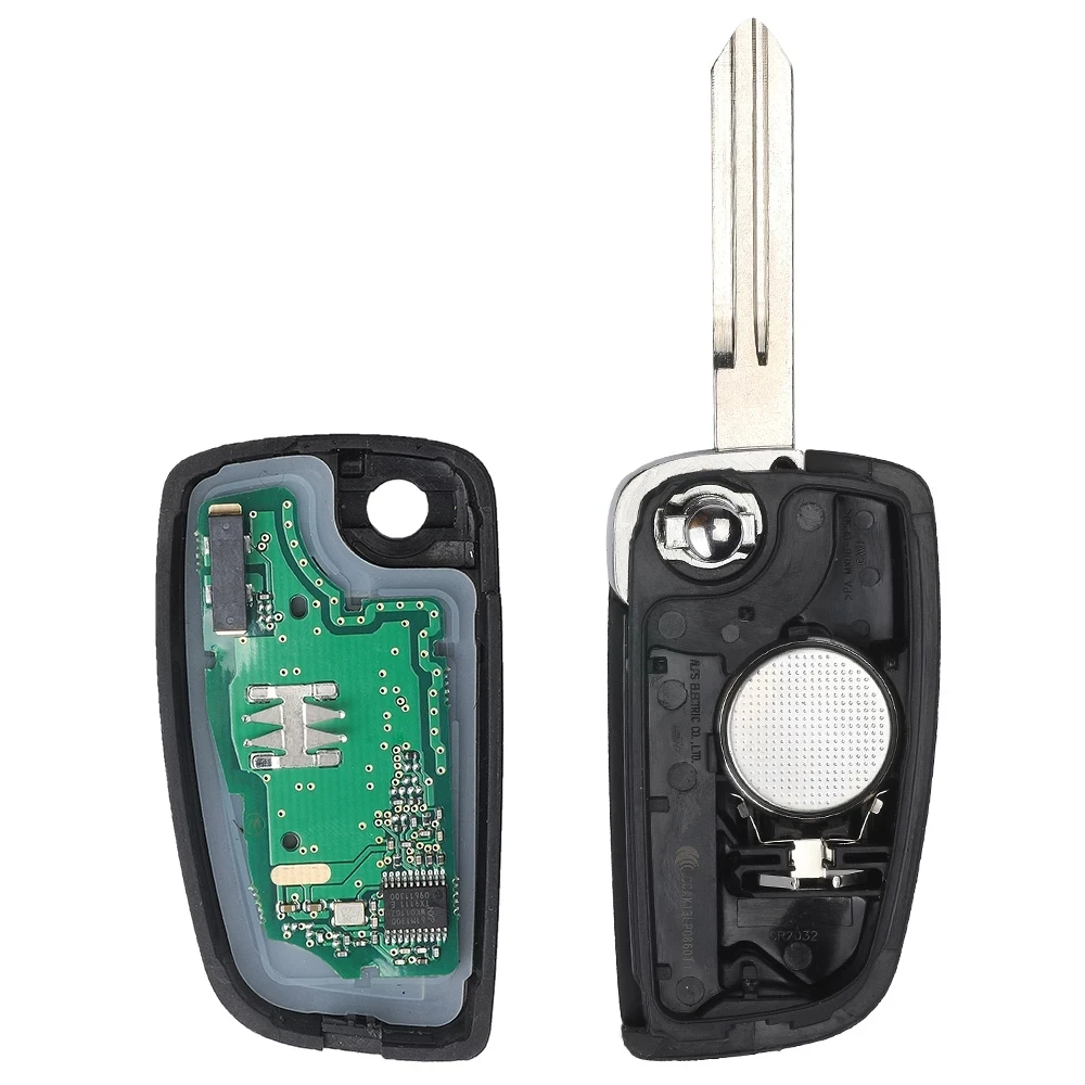 KEYECU 2/3 przyciski CWTWB1G767 433MHz 4A PCF7961M do Nissan Qashqai J11 Pulsar C13 Juke F15 X-Trail T32 Micra Flip Key Remote