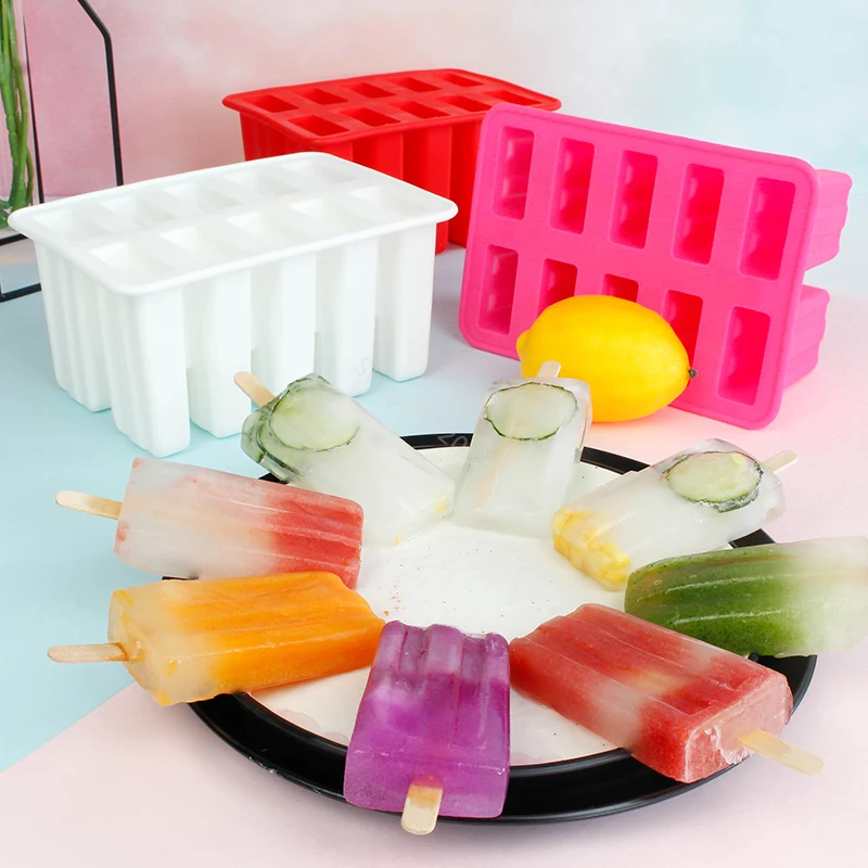 

Silicone Ice Cream Tubs Eco-Friendly Popsicle Mold Household Child For Kitchen Gadgets Dining Bar Accessories Supplies