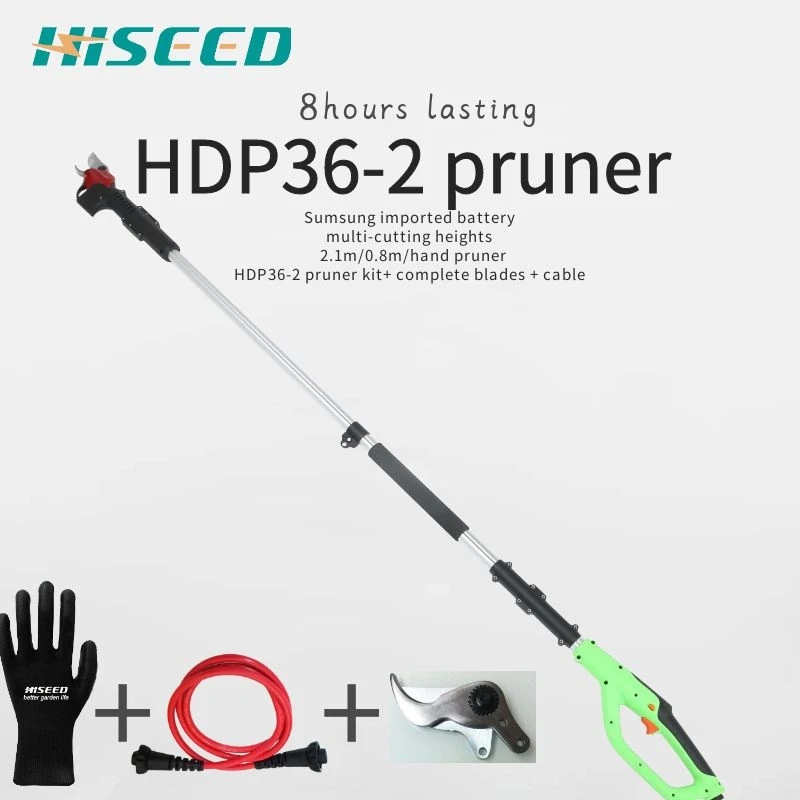 HDP36-2 Pruning Shear Promotion Link, One Set Of Machine Plus Pair Of Complete Blades And Spare Cable