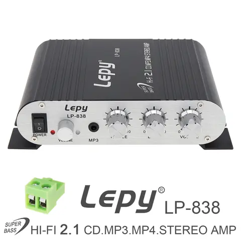 LP-838 Car Amplifier Lepy