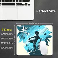 Thunderbold Power Mouse Pad DIY Print Hunter X Hunter Hunterxhunter Hxh Killua Thunder Thunderbolt Volt