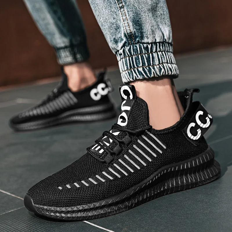 

New 2021 Casual Sneakers Men Breathable Lightweight Mens Shoes White Sneakers Shoes for Man With Free Shipping Tenis Masculino