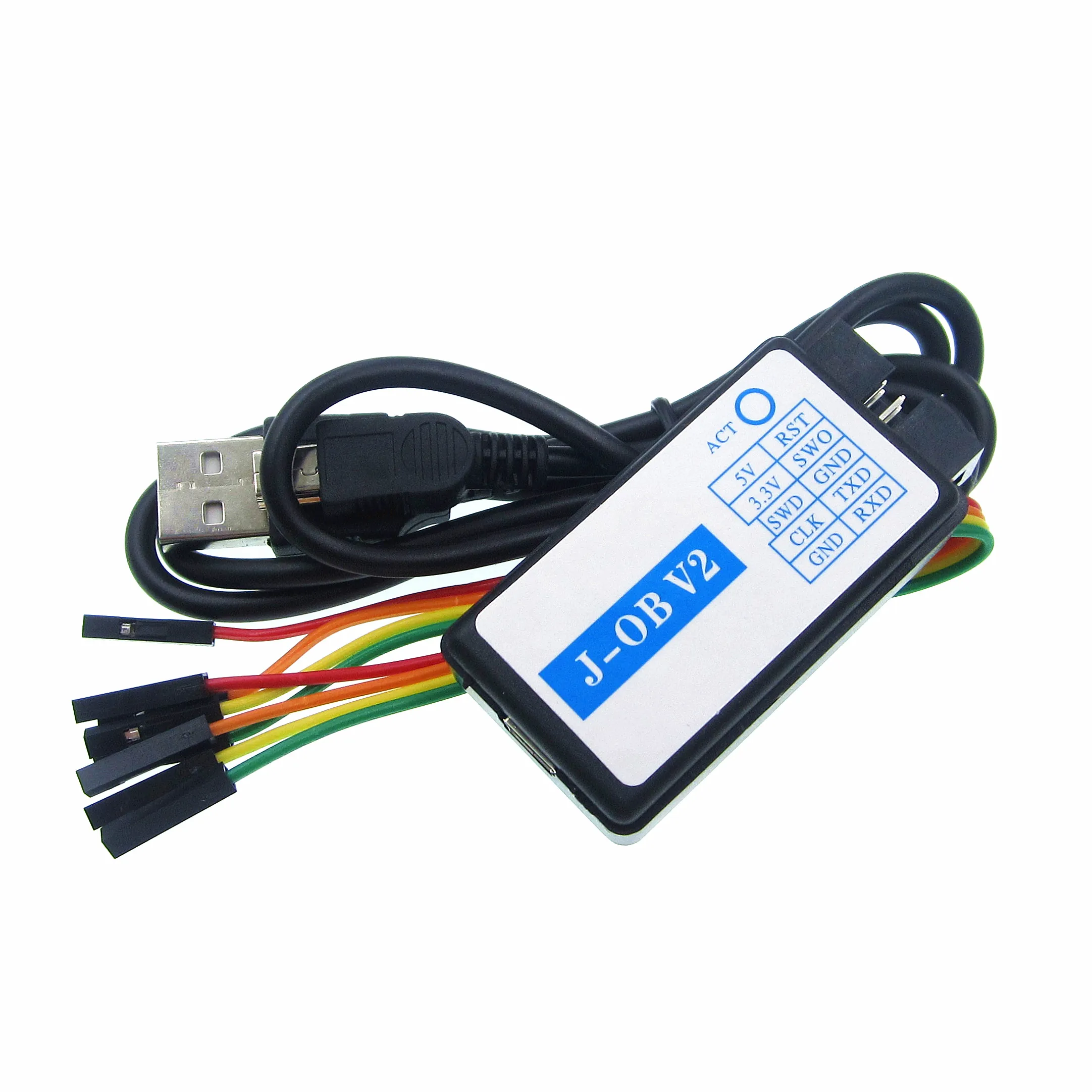 J-OB V2 JLINK OB J-LINK V8 V9 V9.3 STLINK compatible with virtual serial port J-Link OB ARM