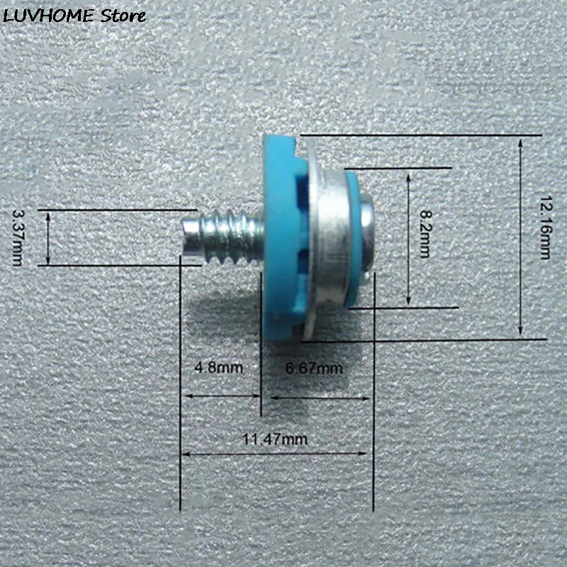 4 Screws 3.5 Inch HDD Compaq Light Blue Rubber Pad Hard Drive Isolated Installation For HP