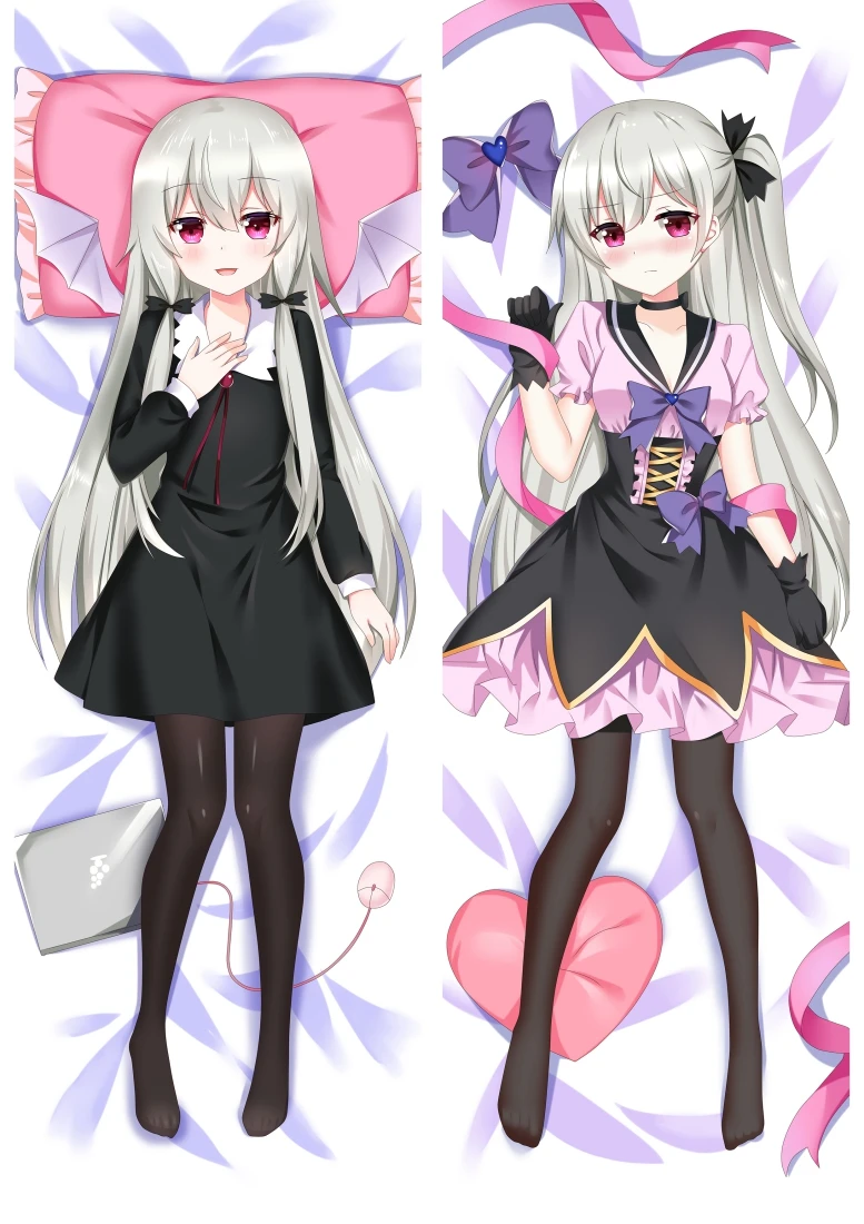 

59" Dakimakura Cover Ms.vampire Who Lives In My Neighbourhood Sophie Twilight Elly Pillowcase Cartoon Anime Pillow Hugging