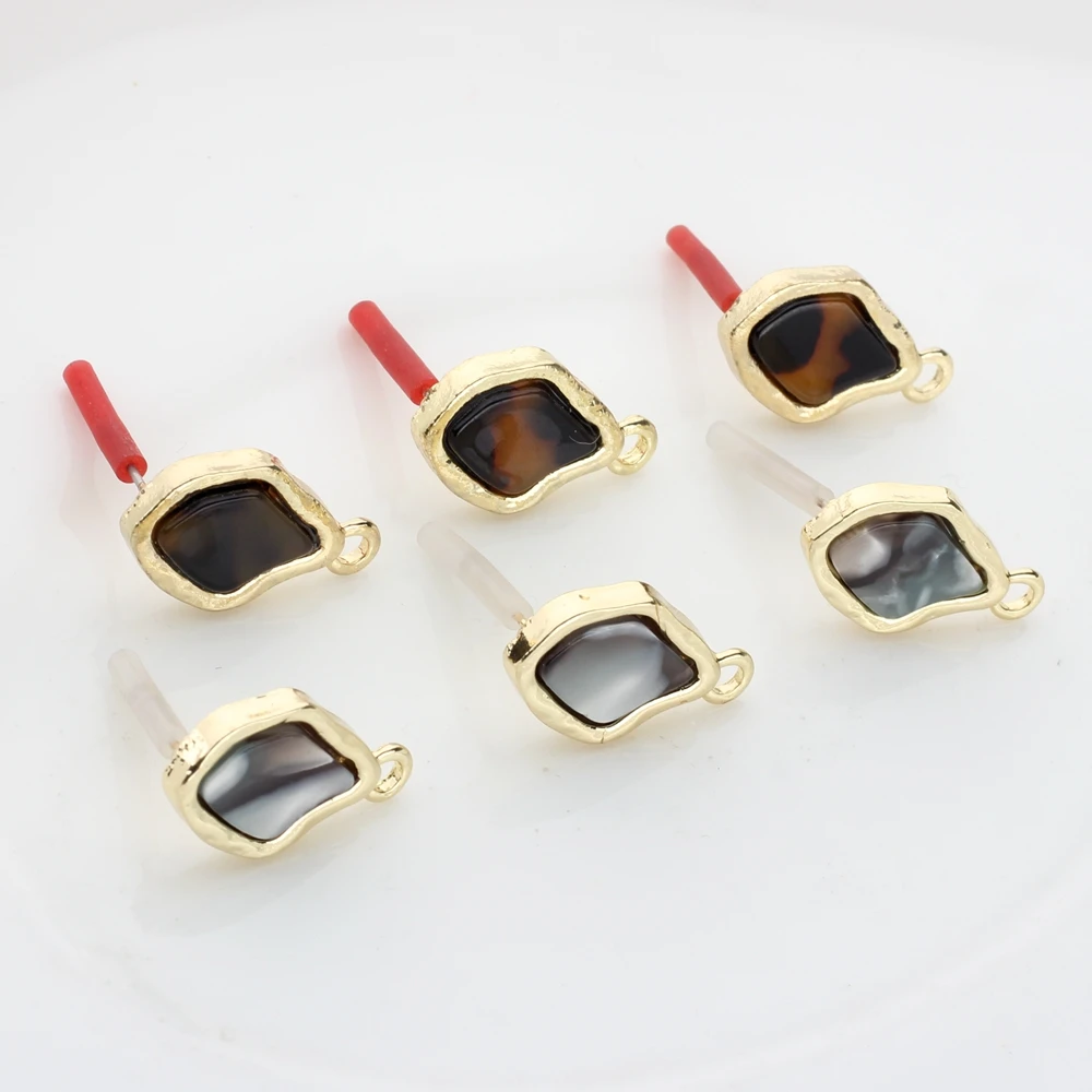 

23*14mm 6pcs/lot New Zinc Alloy Oval Earrings Base Earrings Connector For DIY Fashion Earrings Accessories