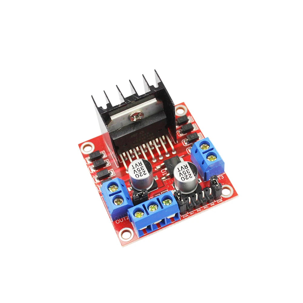 L298 Driver Board Module L298 Stepper Motor Smart Car Robot Breadboard Peltier High Power