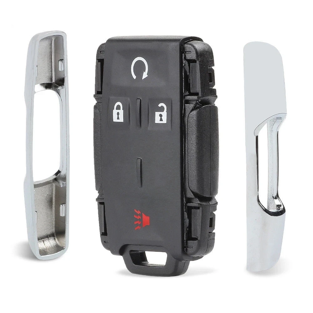 KEYECU M3N-32337200 433MHz For GMC Sierra For Chevrolet Silverado 2019 2020 Remote Key Fob P/N: 13577764 13577765