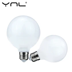 Milky LED Bulb E27 220V 110V Lampara G80 G95 G45 A60 Ampoule Bombilla LED Lamp Bulb Cold White Warm White For Pendant Lamp