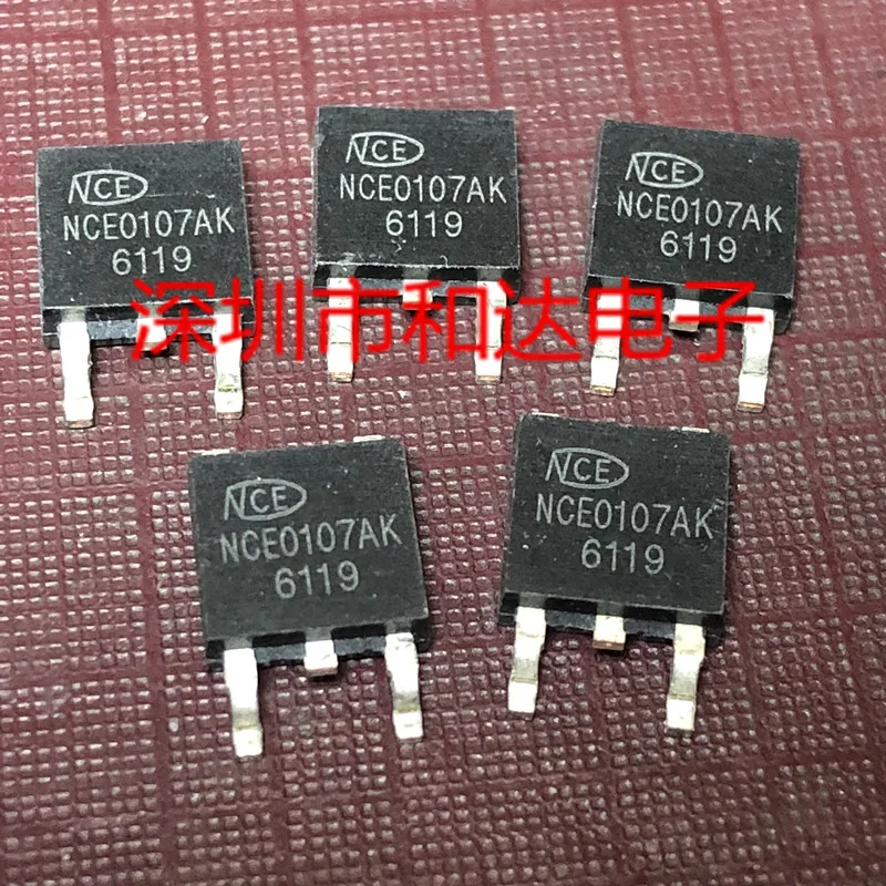 NCE0107AK  TO-252 100V 7A