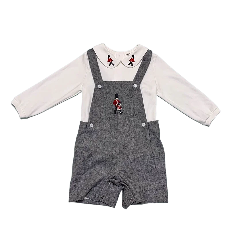 spain baby boys clothes Boutique Kids Clothing boys cotton fashion christmas clothes toddler boy clothes baby boy clothes set