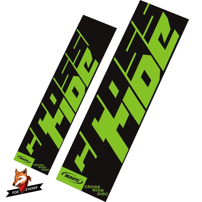 

Bicycle Stickers for Bike Crossridel Hub Sticker Outdoor MTB Bike Hub Sticker Road Riding Decal for 1 Pair Bike Hub Stickers