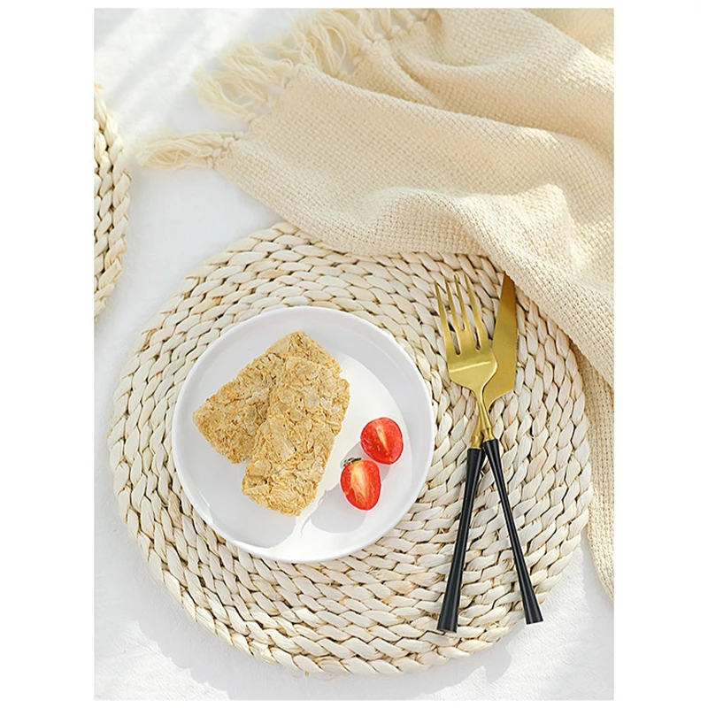 

INS Shooting Props Photography Background Corn Mat Ornaments Posing Food Placemat Coaster