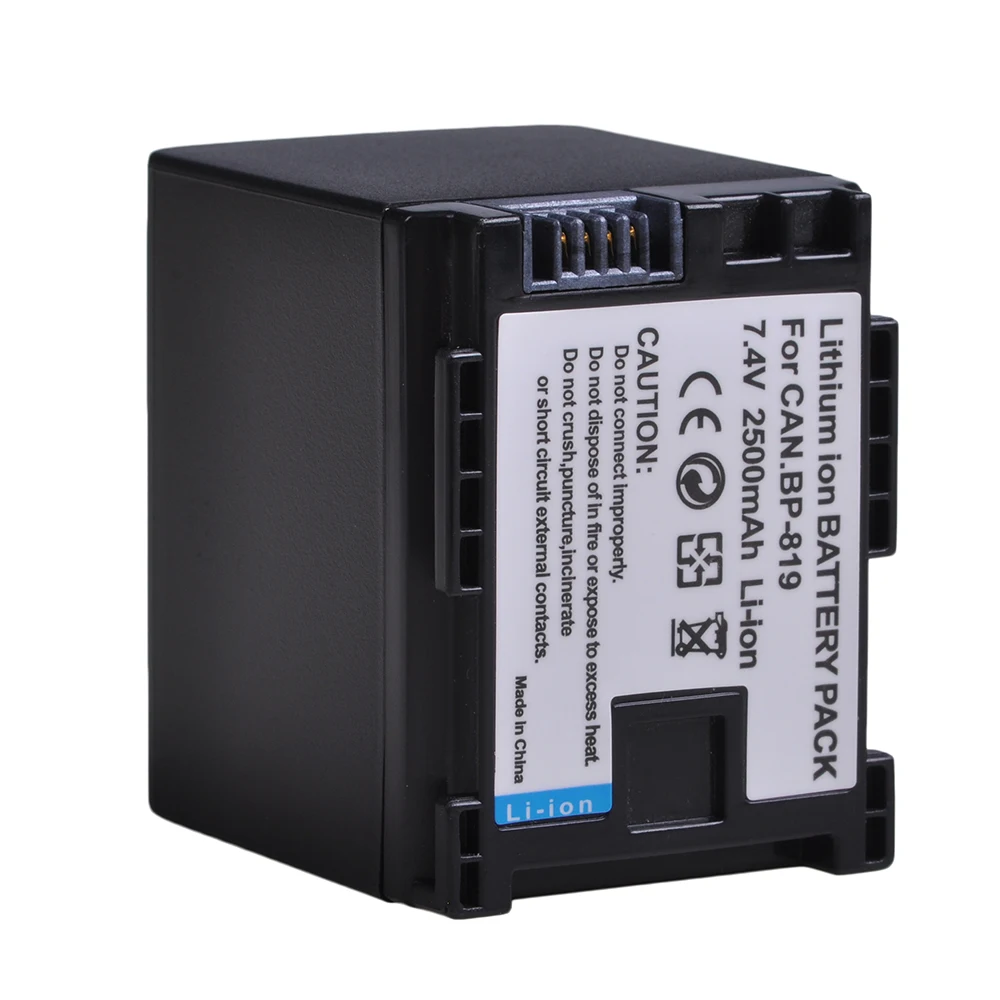 2 Chiếc BP 819 BP-819 BP819 Pin Cho Máy Canon VIXIA HF G10, HF G20, HF M30, HF M300, HF M31, HF M32, HF M40, HF M400 HF M41 Pin