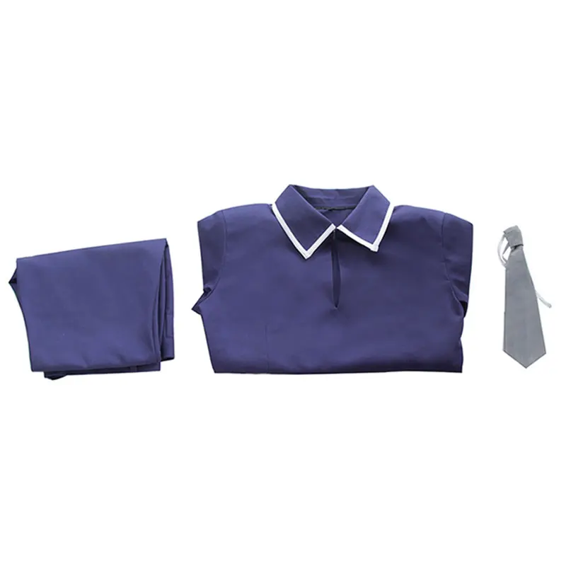 Anime Vruchten Mand Soma Yuki Kyo Cosplay Kostuum Jk Schooluniform Man Jongen Blauw Lange Mouw Broek Past Cos accessoires