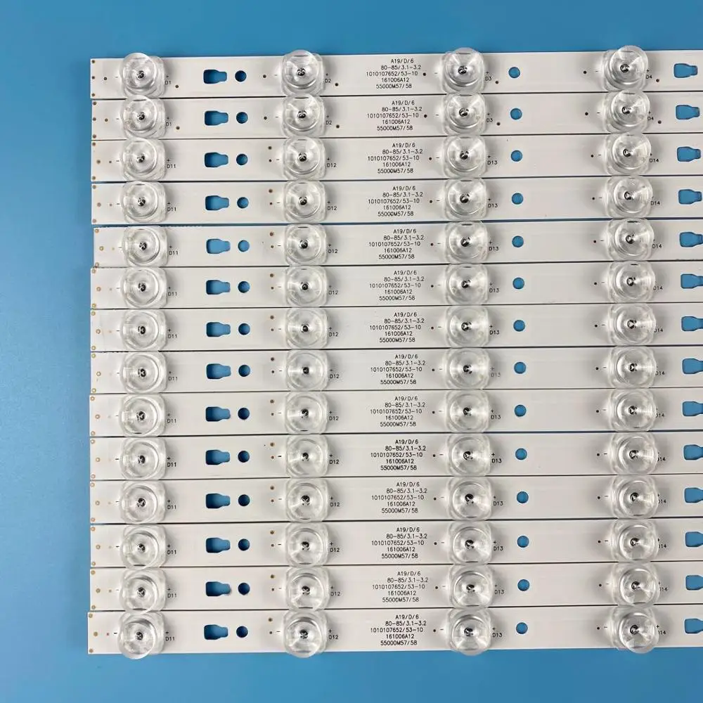 LED backlight strip for Konka A55U S55U LED55K35U LED55K36U LED55D10-01 LED55D10-02 30355010207 08 TF-LED55S37T2SU LS55AL88G31