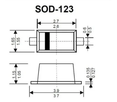 1Reel LL4148 LL34 1N4148 1N4148WS 1N4148WT T4 1N4007 1N4007W T7 A7 1N5819 1N5819WS S4 sod123 sod323 sod523 0805 0603 1206