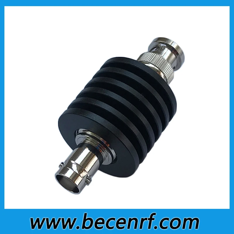 10W BNC-JK BNC female to male Q9 Coaxial Attenuator fixed Attenuator DC-3GHZ/4GHZ 50ohm 1dB 2dB 3dB 10dB 20dB 30dB RF Connectors