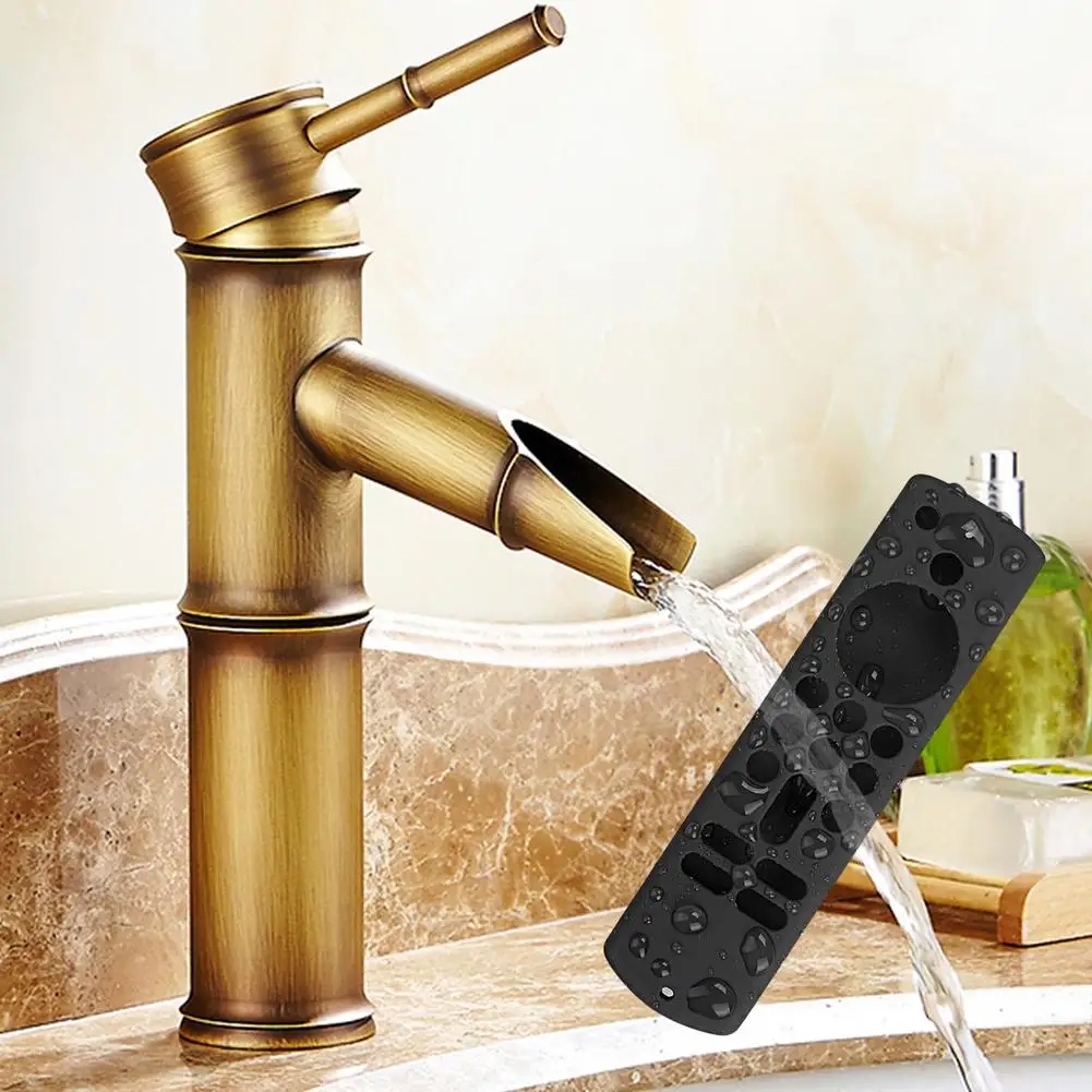 交換用シリコン保護ケース,4k maxリモコン,耐衝撃性,洗えるシェル,ストラップ付き