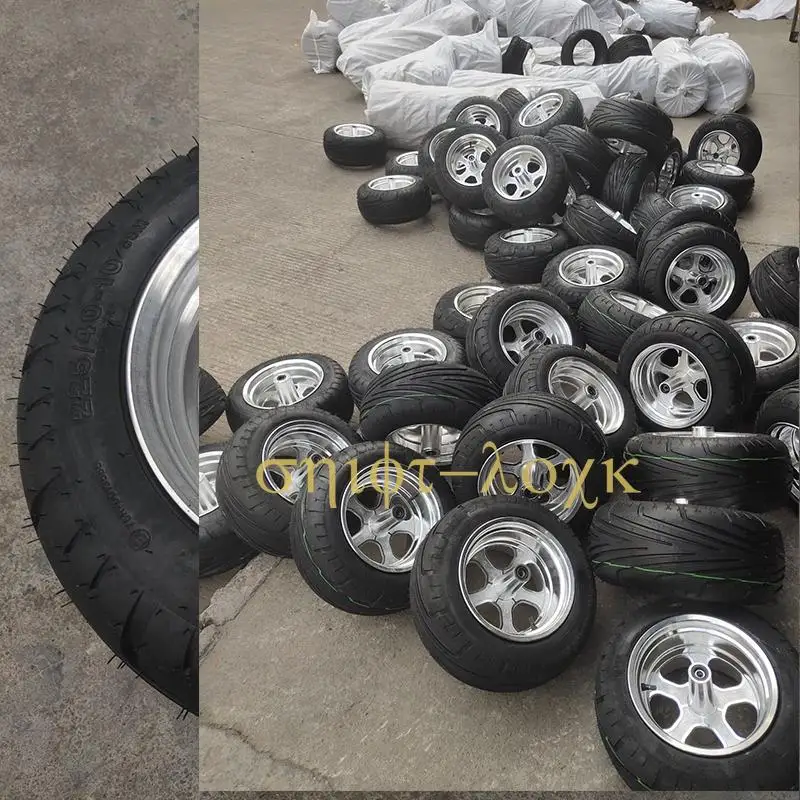 Original 225/40-10 225x40-10 Tubeless Tire Front With Wheel Hub For Citycoco Modified Accessories parts