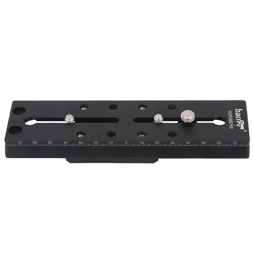 Haoge 160mm Quick Release Plate For Sachtler Tripod Fluid Head FSB4 FSB6 FSB6T FSB8 FSB8T DV10 3+3 5+5 Video 14II DV2 DV4 DV6