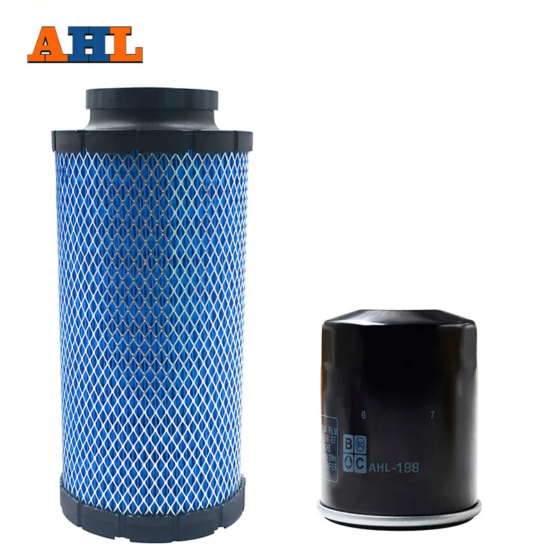 AHL Motorcycle Air Filter & Oil Filter For Polaris 1240822 1240957 7082097 1241084 2879520  2540086 2540122 RZR XP 1000 EPS