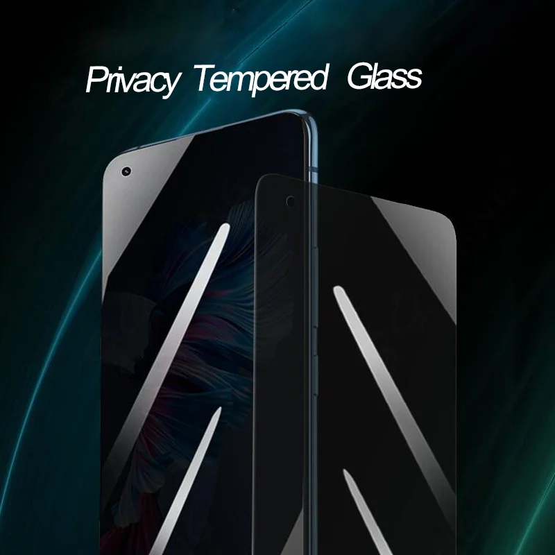Anti-spy Privacy Tempered Glass Film Cover Screen Protector For Oneplus Nord N10 5G One Plus N100 Onepluus N200 5G 1+ Nord N10