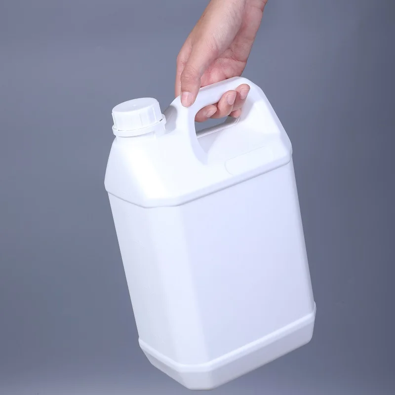 1 gallon Square jerry cans Food Grade HDPE Container for White wine and white vinegar Leakproof Empty Packaging bottle 1Pcs