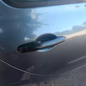 Nachahmung von Kohlefaser -Türknochenmütze, Kleidungsstücken Kupferbänder, Plastikzubehör, Renault Megane 2 II MK2 6 Hauptverkäufe Megane 2 Türgriff - №5