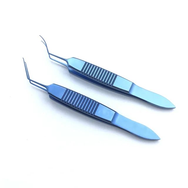Kleszcze okulistyczne Capsulorhexis Forcep 85 mm Ultrata Style Tytanowe instrumenty chirurgiczne do oczu