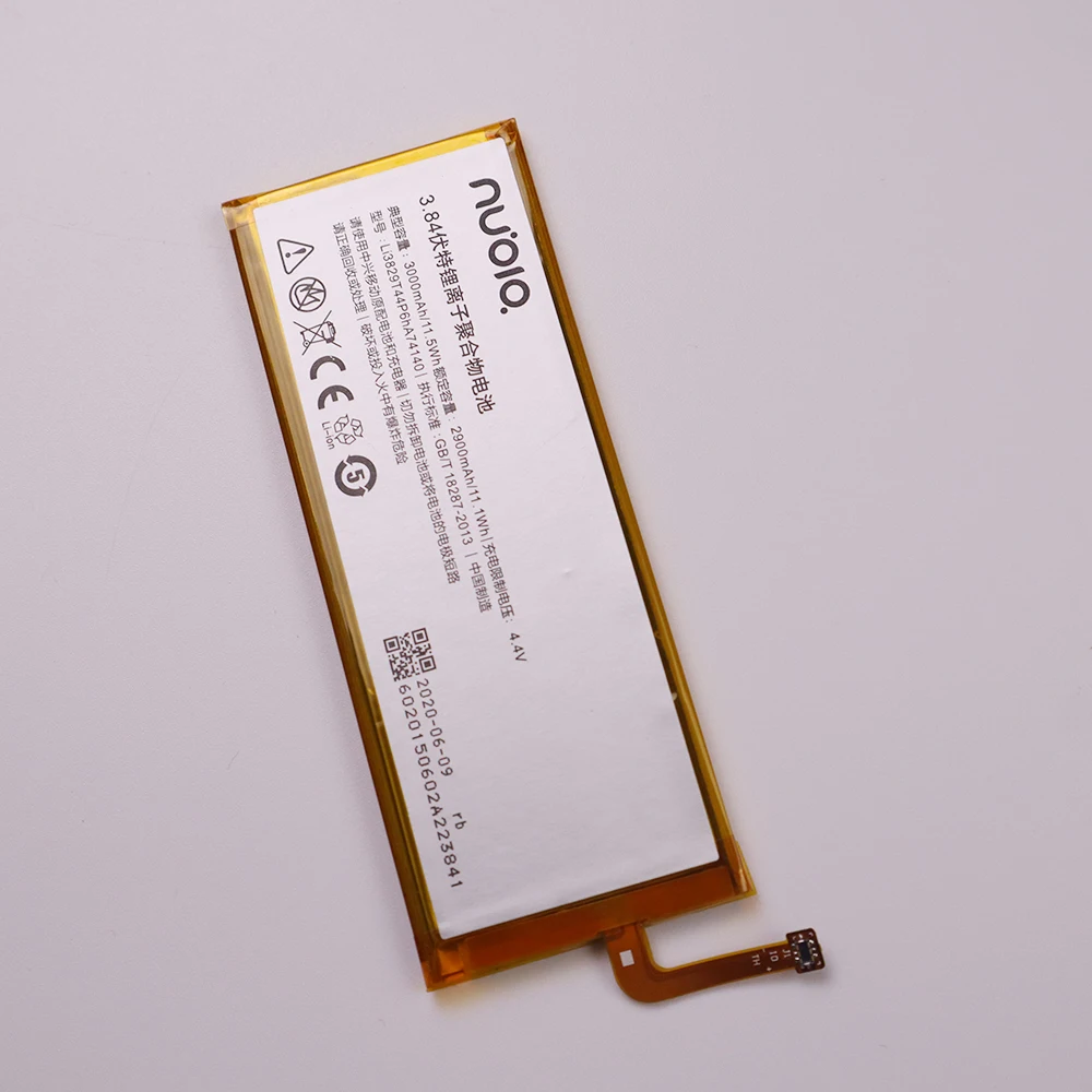 2021 Years 3000mAh Li3829T44P6hA74140 For ZTE Nubia Z9 Mini NX510j NX511J NX512j NX518j Z9 MAX Z9 Plus Battery