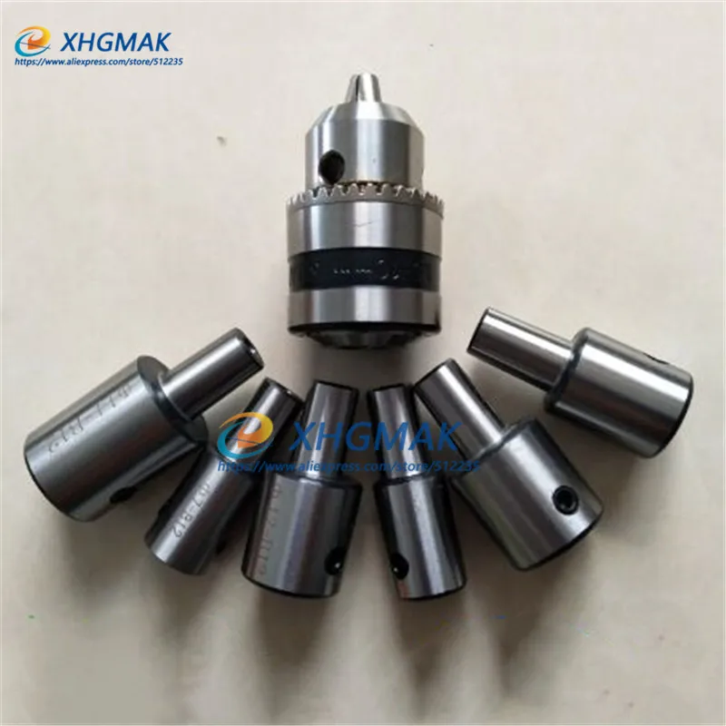 B16 drill chuck arbor adapter motor shaft connecting rod with inner hole 25.4mm 24mm 22mm