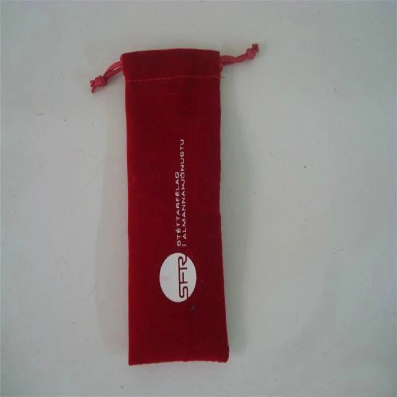 

free shiping velvet jewelry watch pouch record pen spoon lip gloss tube storage and packing bag