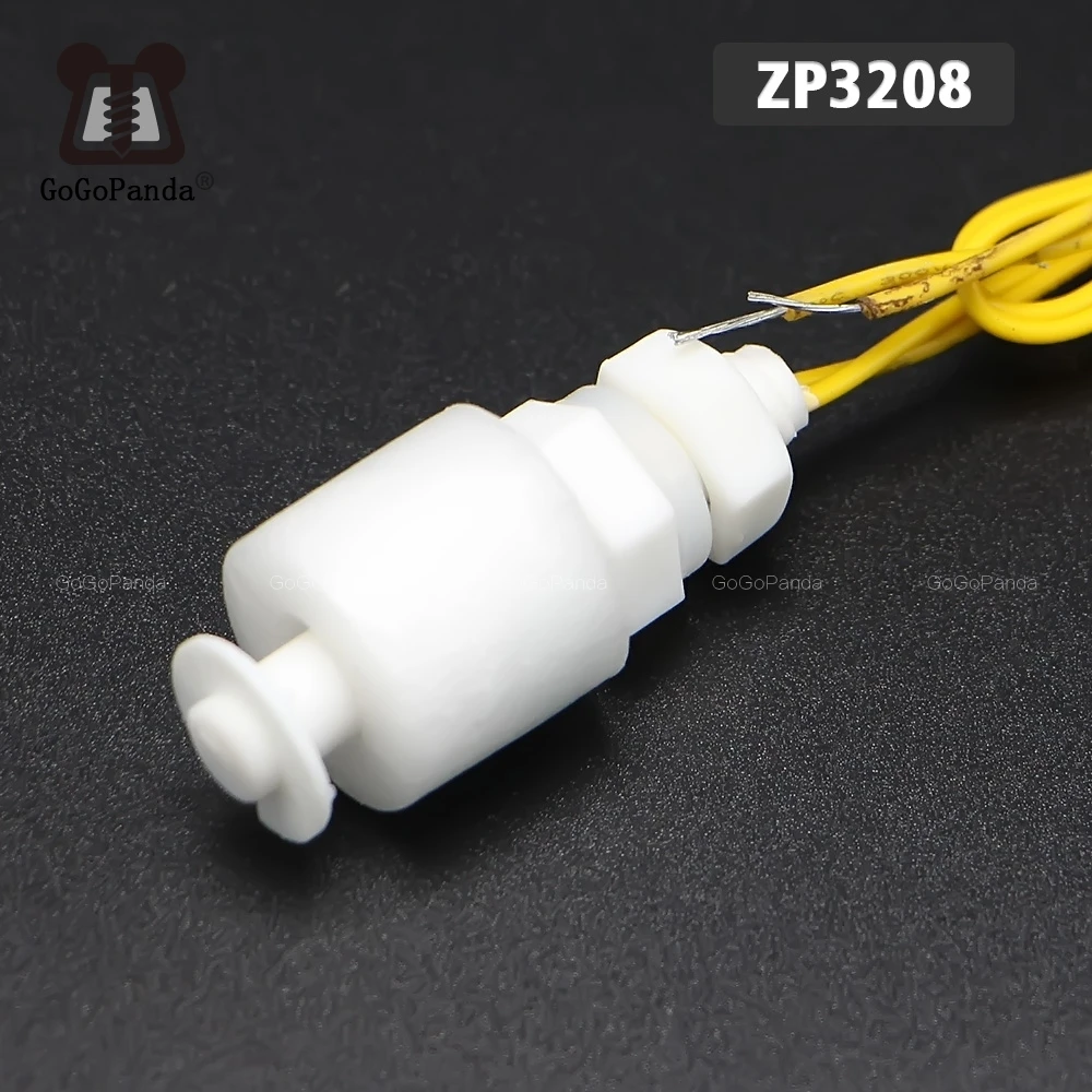 Free Shipping ZP3208 5Pcs M8*32mm 100V 220V Float Switch Mini Type Poly Propy Water Level Liquid Sensor Normal Close NC