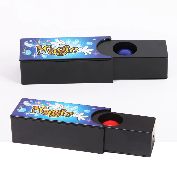 Illusion Gimmick Props Prank Toys Box Turning The Red Ball Into The Blue Ball Magic Tricks Close Up Magia Mystery Box gift